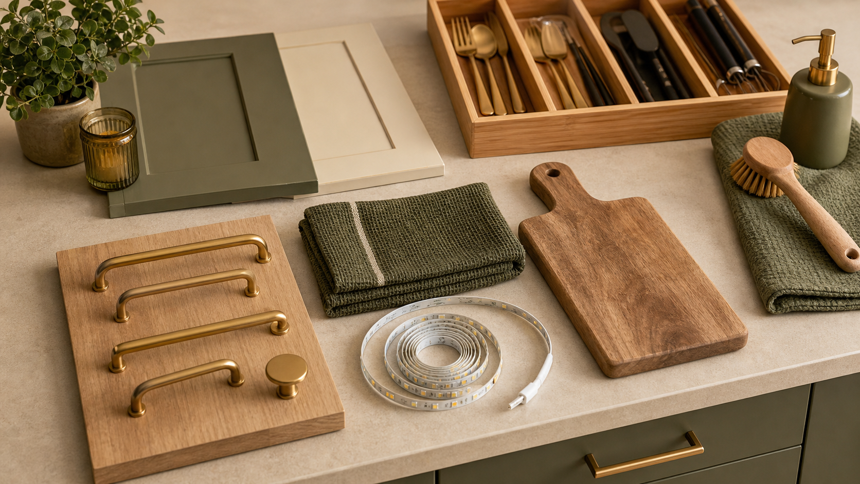 Budget keuken make-over met betaalbare accessoires